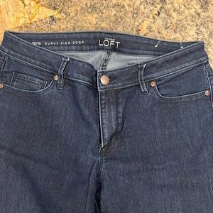 Loft Curvy Kick Crop